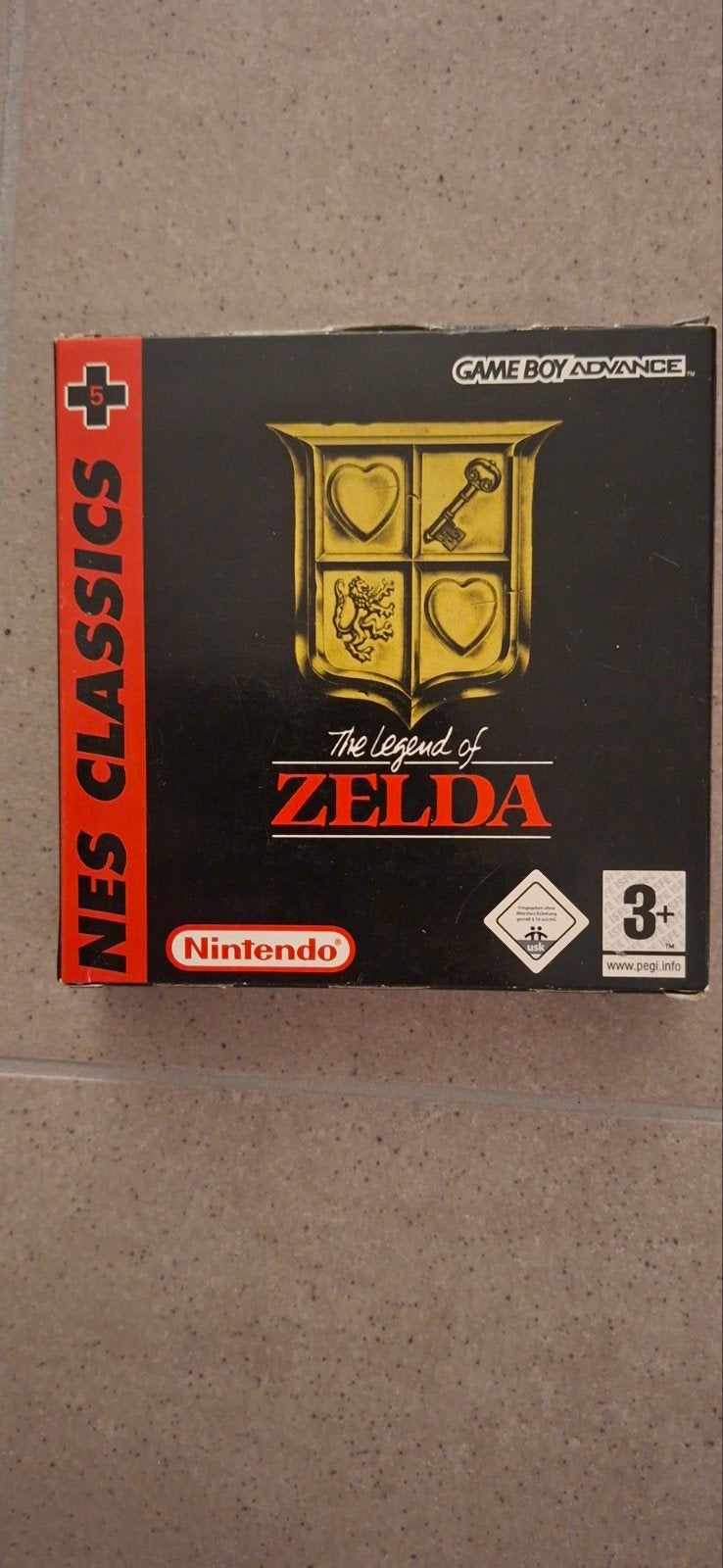Zelda NES Classics GBA CIB + ONGEKRASTE VIP-KAART, Spelcomputers en Games, Games | Nintendo Game Boy, Avontuur en Actie, 1 speler