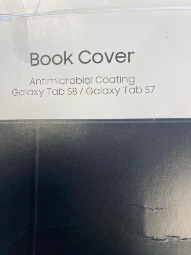 Nieuw Samsung Book Cover voor Galaxy Tab S8 / S7, Ophalen of Verzenden, Zo goed als nieuw