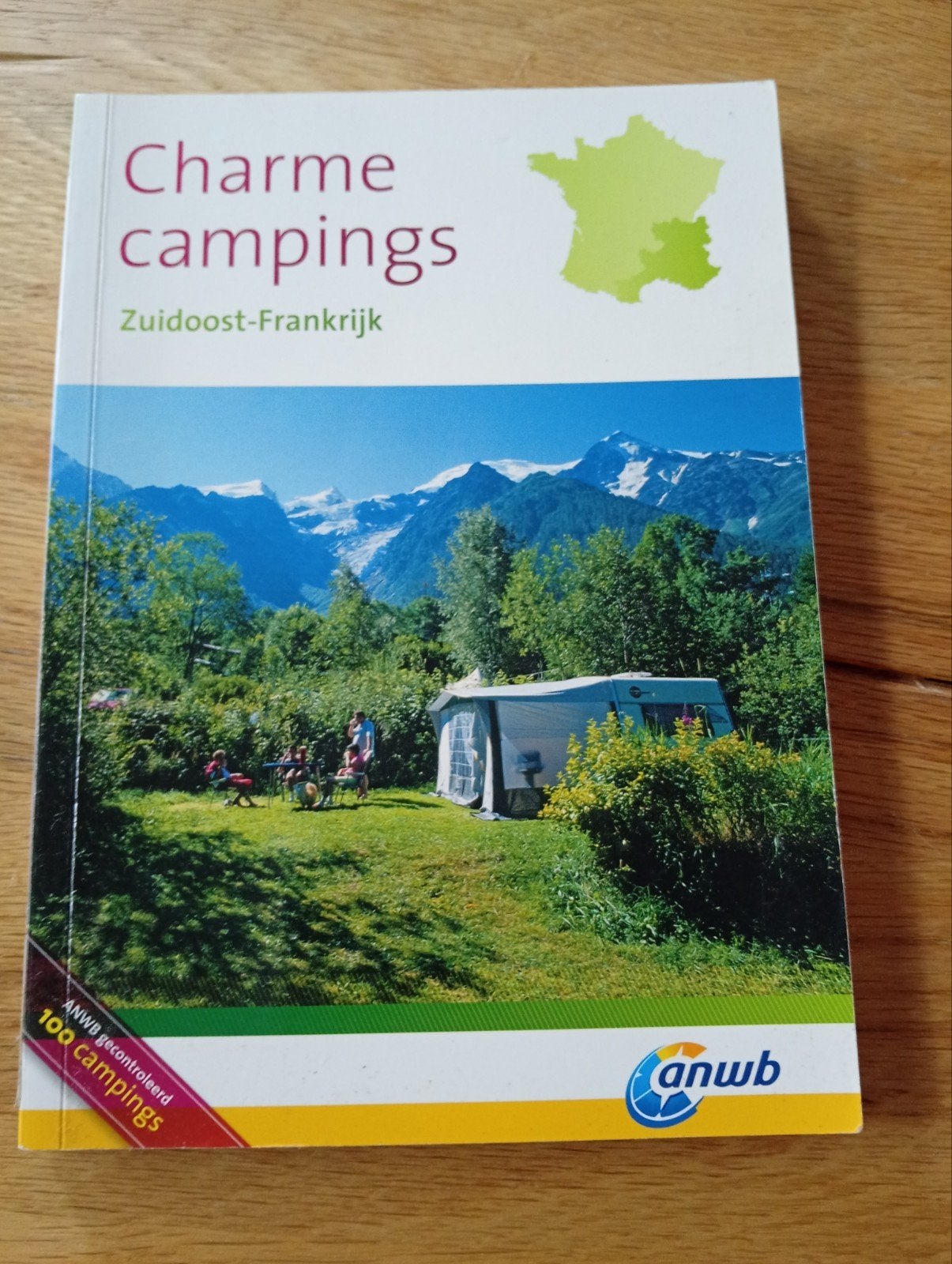 ANWB Charme Campings Zuidoost-Frankrijk, ANWB, Europa, Ophalen of Verzenden, Zo goed als nieuw
