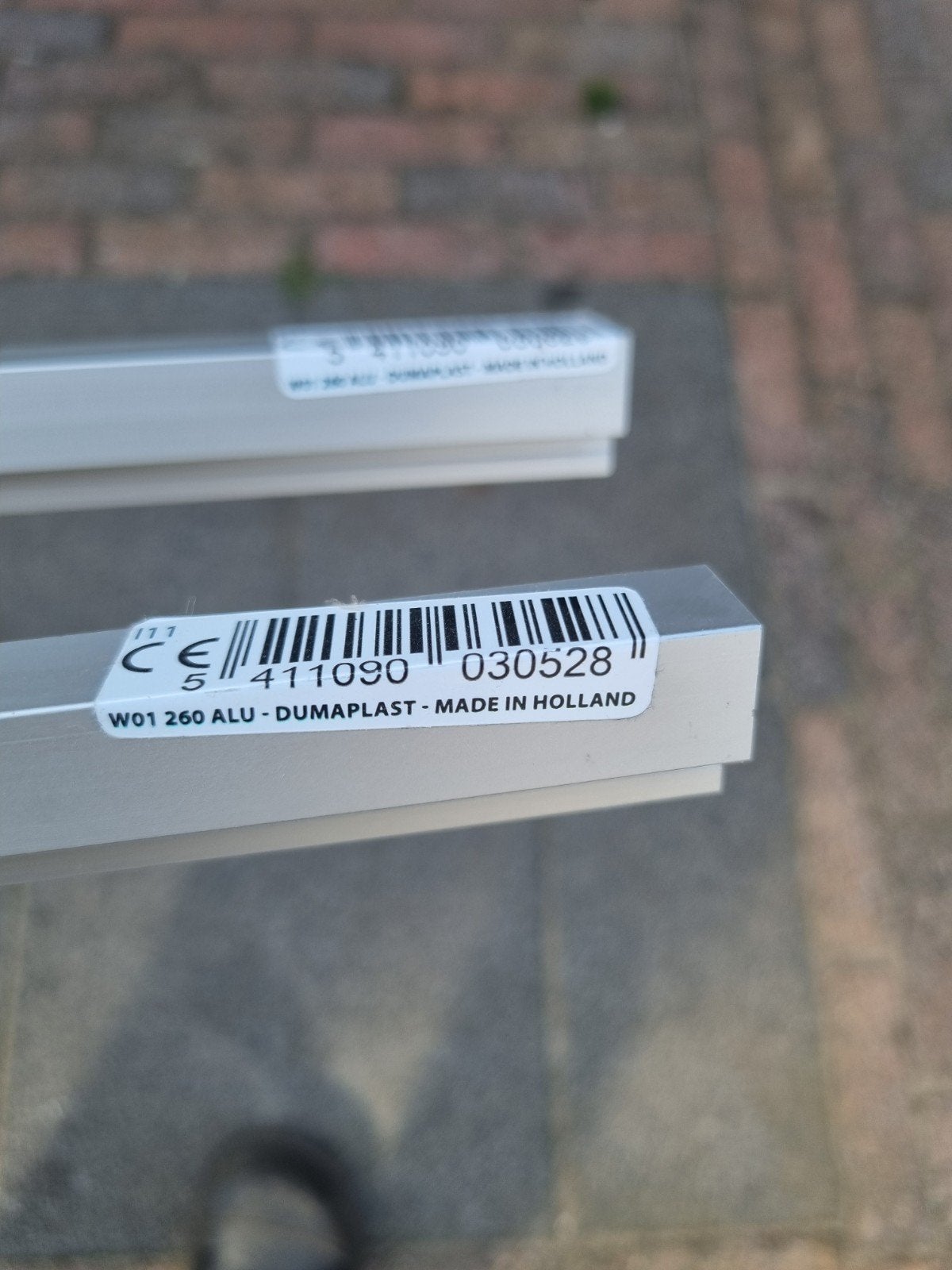 Dumaplast aluminium profielen - W01 260 ALU, Ophalen, Nieuw