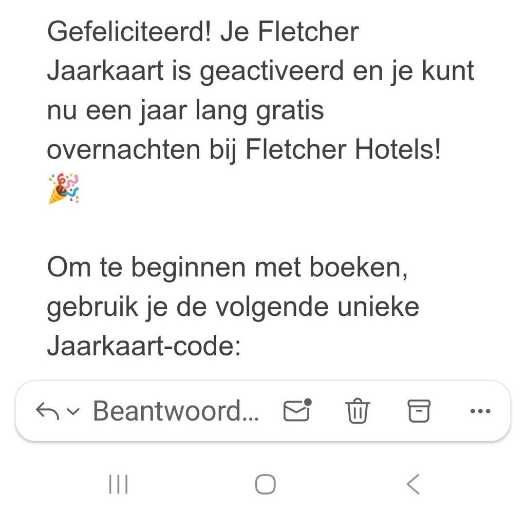 Fletcher jaarkaart, Twee personen, Kortingsbon, Overige typen