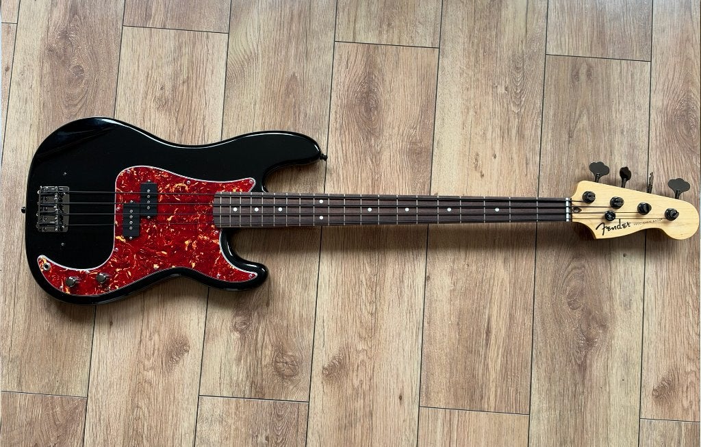 Fender Precision Standard MII Dark Chrome gepimpt, Ophalen, Zo goed als nieuw, Elektrisch