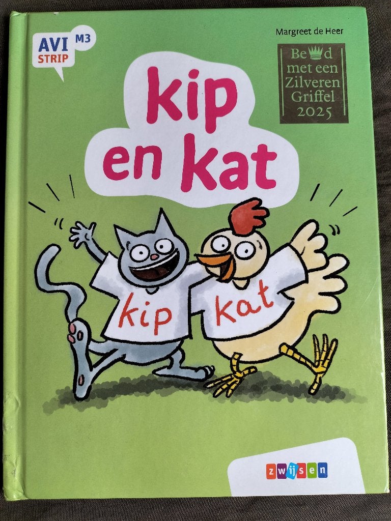 Margreet de Heer - kip en kat / avi Strip M3, Boeken, Ophalen of Verzenden, Zo goed als nieuw, Margreet de Heer, Fictie algemeen
