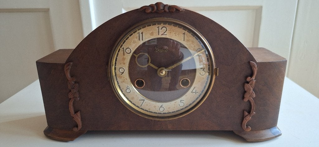 Antieke pendule klok Bodul, Antiek en Kunst, Antiek | Klokken, Ophalen