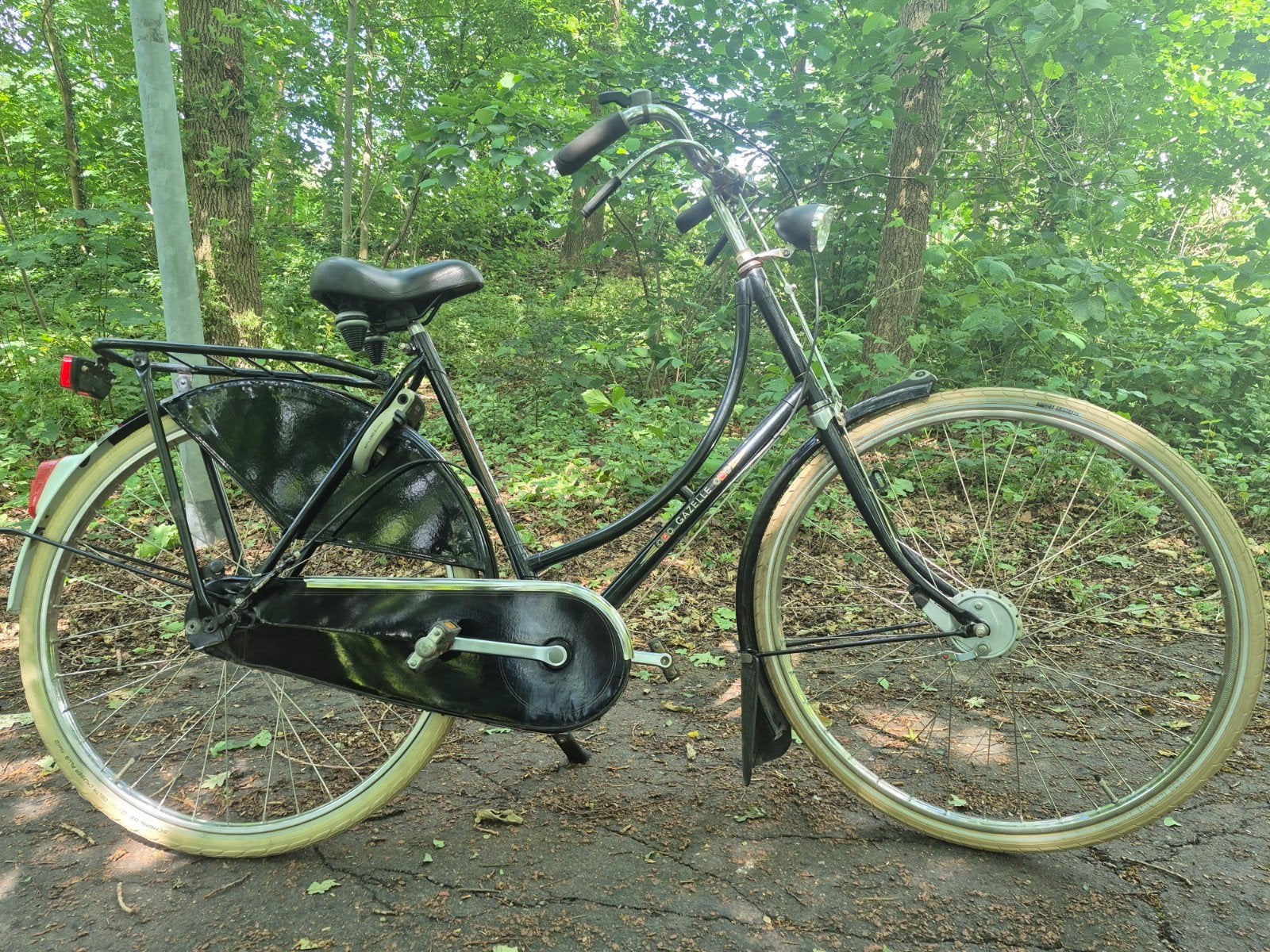 Gazelle Tour Populair, Fietsen en Brommers, Fietsen | Dames | Omafietsen, 56 cm of meer, Ophalen, Gebruikt, Versnellingen
