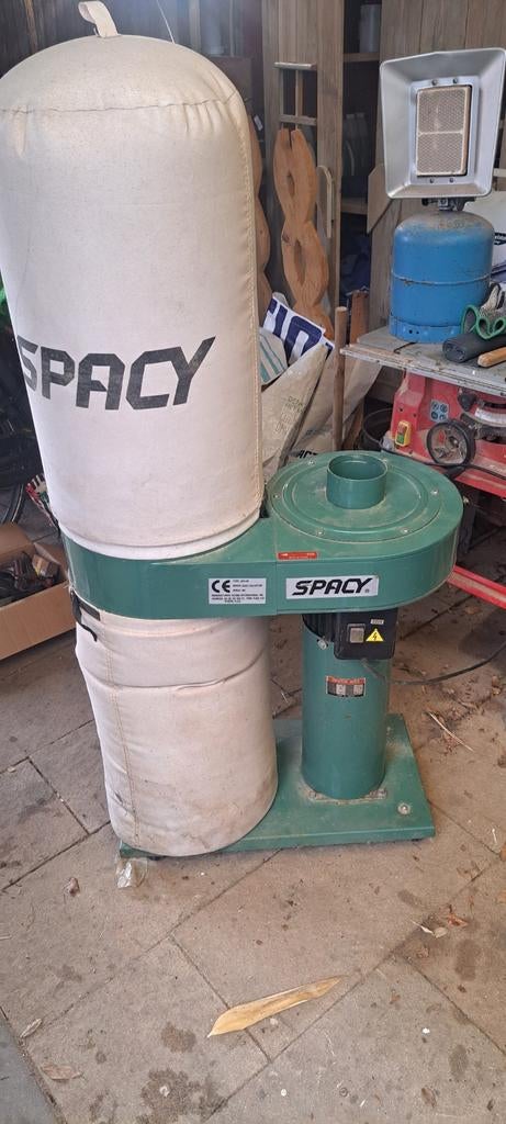 Spacy UFO-90 Zaagsel Afzuigmachine voor Houtbewerking, Doe-het-zelf en Verbouw, Ophalen