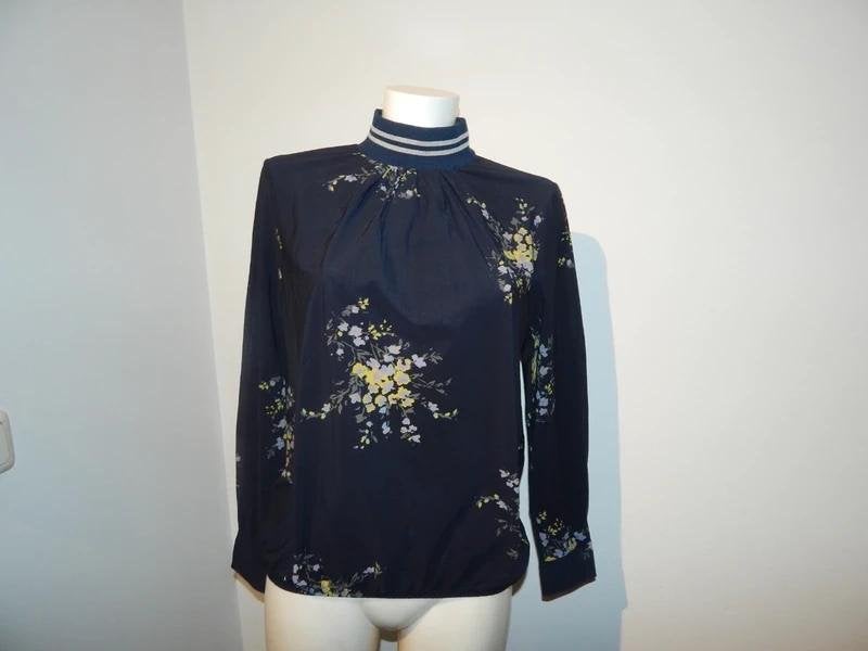 Studio Anneloes truitje kolletje bloemen print kleur S/M, Studio Anneloes, Lange mouw, Maat 36 (S), Gedragen