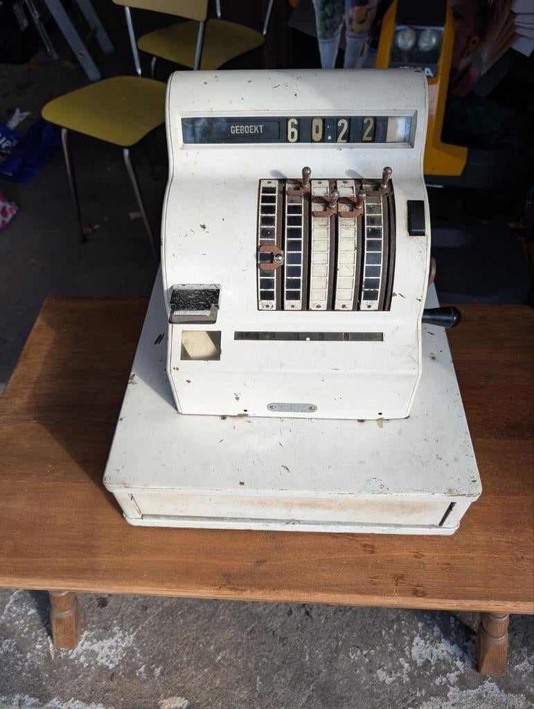 Vintage Kassa - Decoratief Stuk, Ophalen