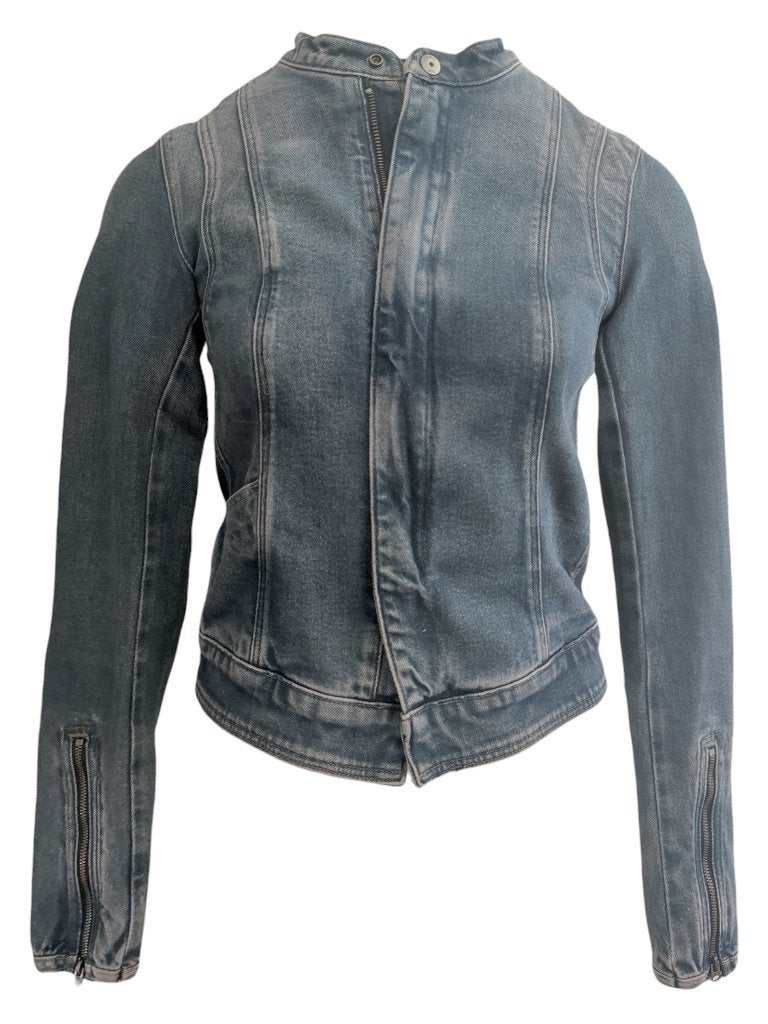 G-Star vest S, Blauw, Ophalen of Verzenden, Zo goed als nieuw, Maat 34 (XS) of kleiner