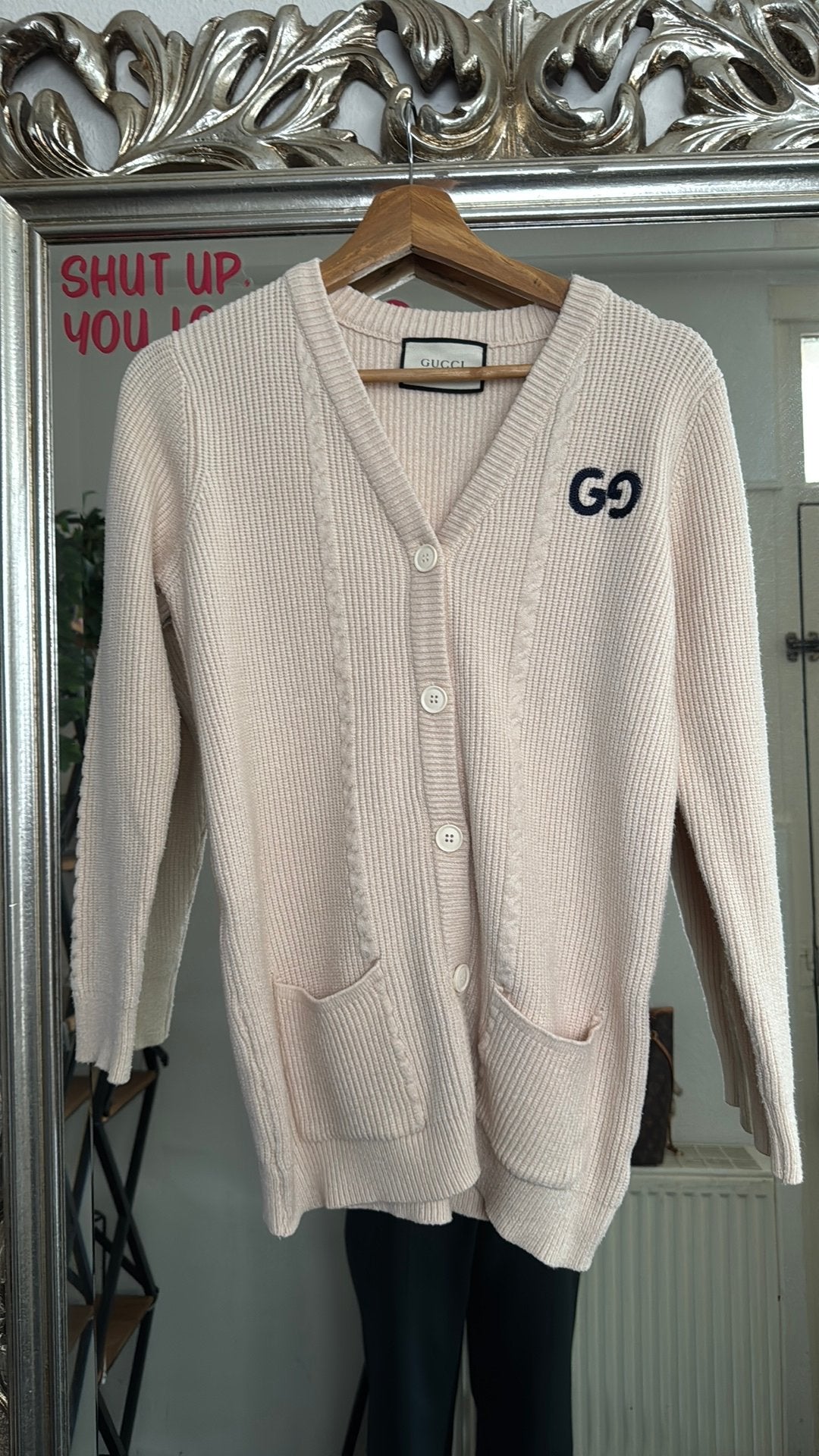 Gucci vest/cardigan, Kleding | Dames, Ophalen of Verzenden, Zo goed als nieuw, Maat 36 (S)