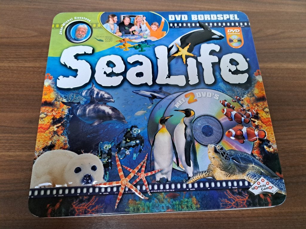 SEALIFE dvd bordspel, Een of twee spelers, Ophalen of Verzenden, Zo goed als nieuw, Identity Games