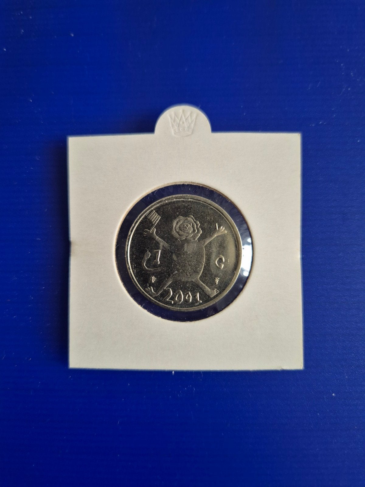 Loekie de Leeuw 1 gulden 2001 Koningin Beatrix  UNC, Ophalen of Verzenden, Koningin Beatrix, 1 gulden