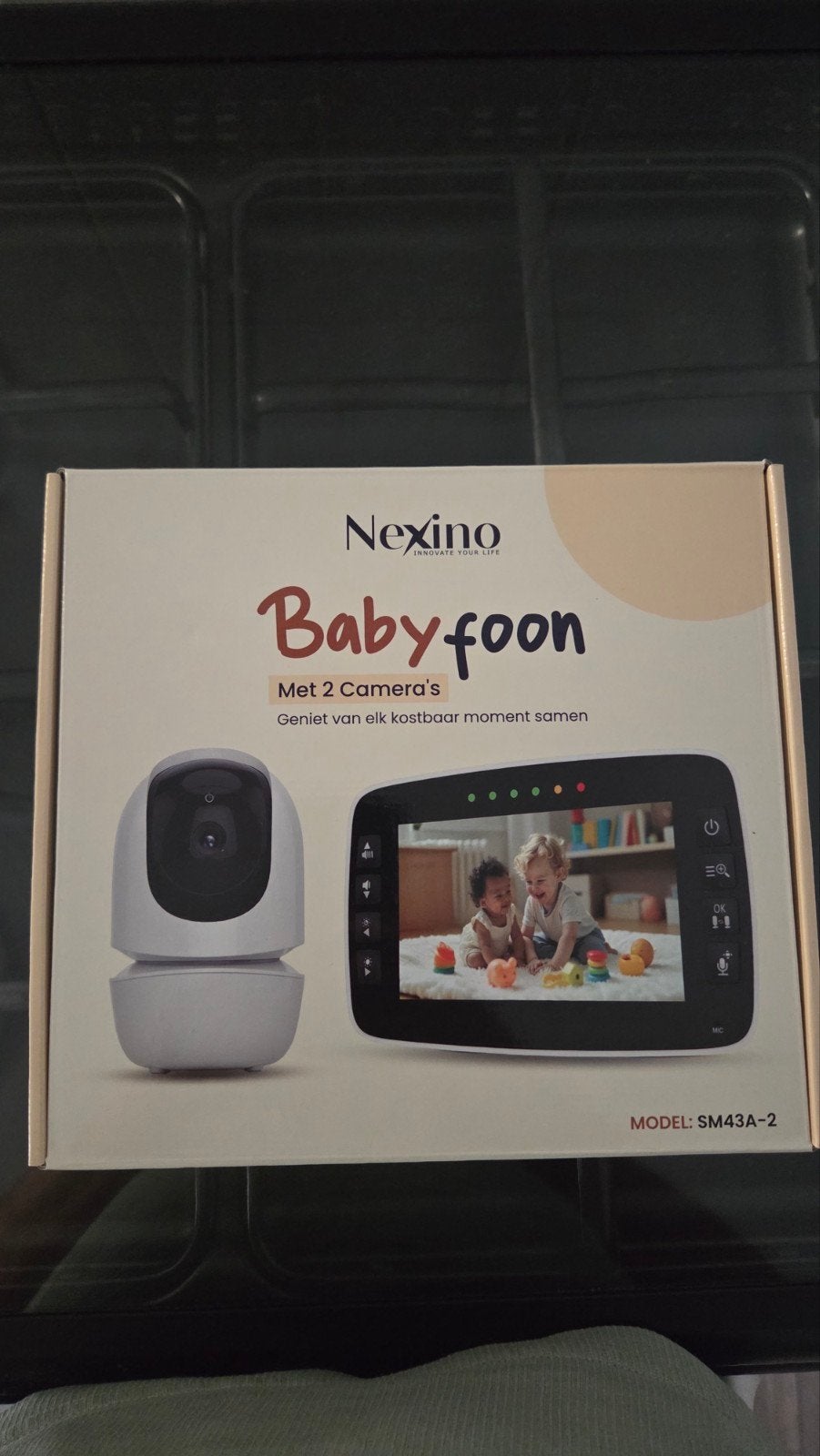 Nexino Babyfoon met 2 Camera's - Nieuw in doos, Ophalen of Verzenden, Nieuw, 250 meter of meer, Camera