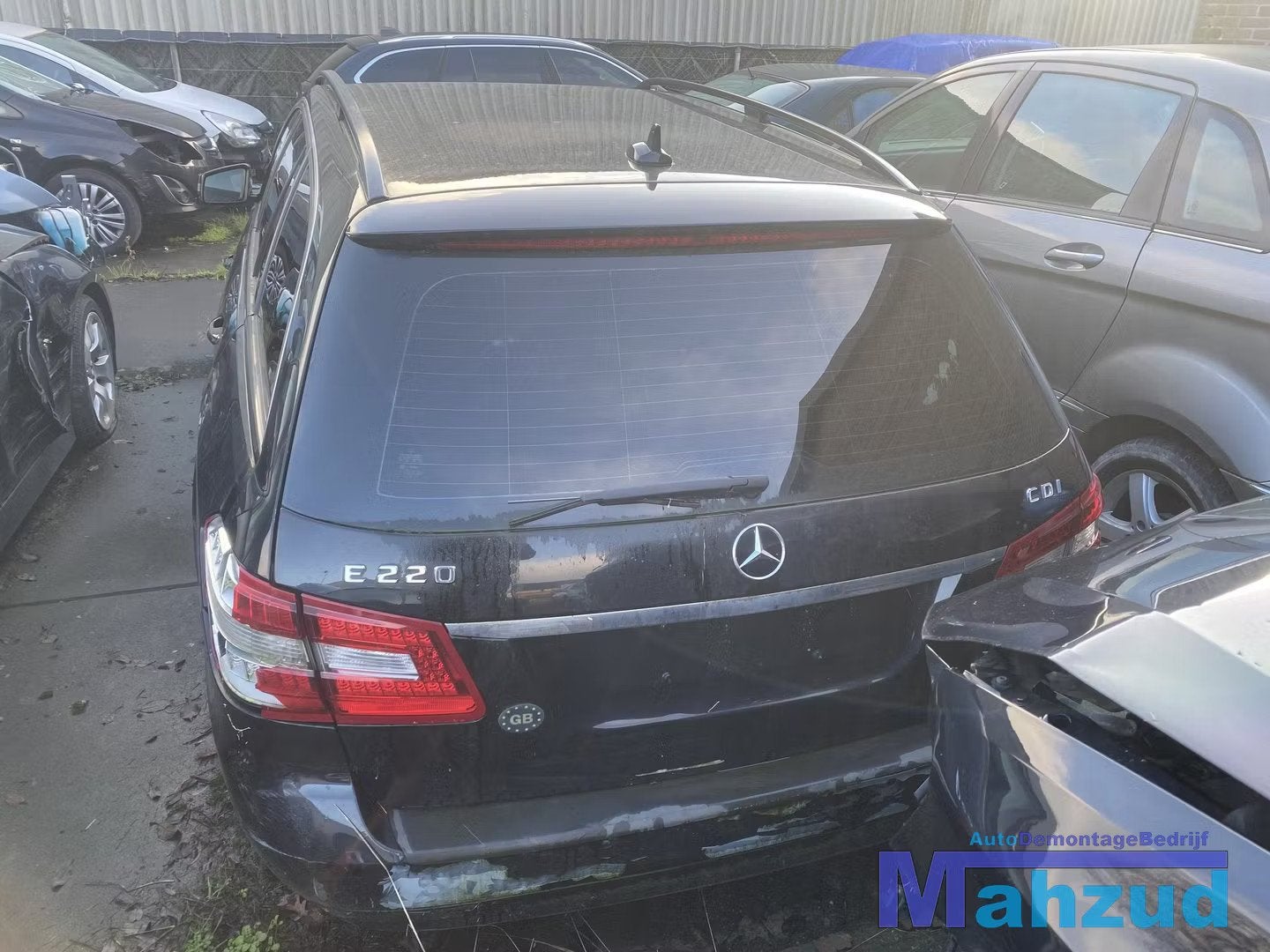 MERCEDES E-KLASSE S212 zwart 197 achterklep 2009-2016, Auto-onderdelen, Carrosserie en Plaatwerk, Gebruikt, Mercedes-Benz AG, Deur