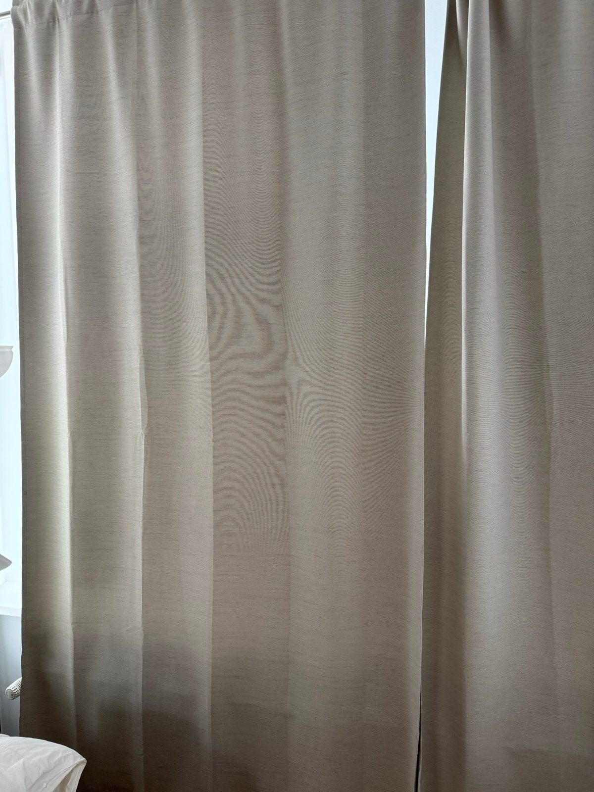 IKEA Gordijn (2stuks)285 x 145 cm, Ophalen, Gebruikt, Beige, 285 cm