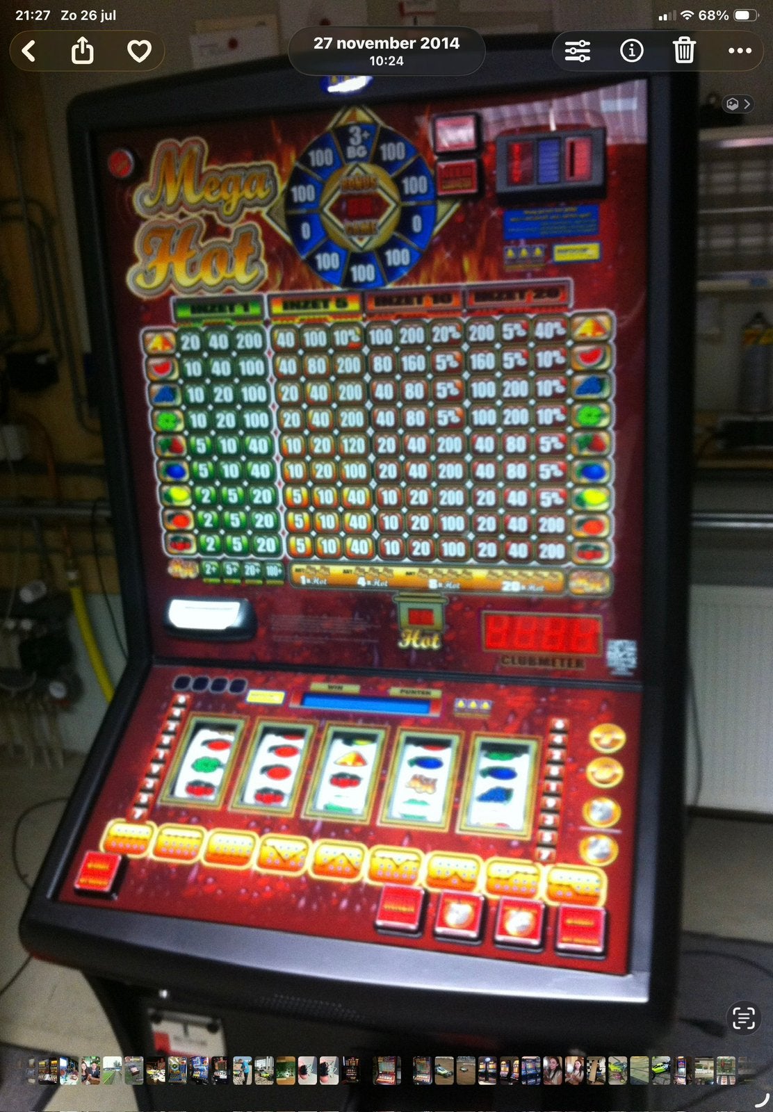 Gokkasten speelautomaten het adres waar je moet zijn !!!, Euro, Ophalen of Verzenden, Gebruikt, Met sleutels