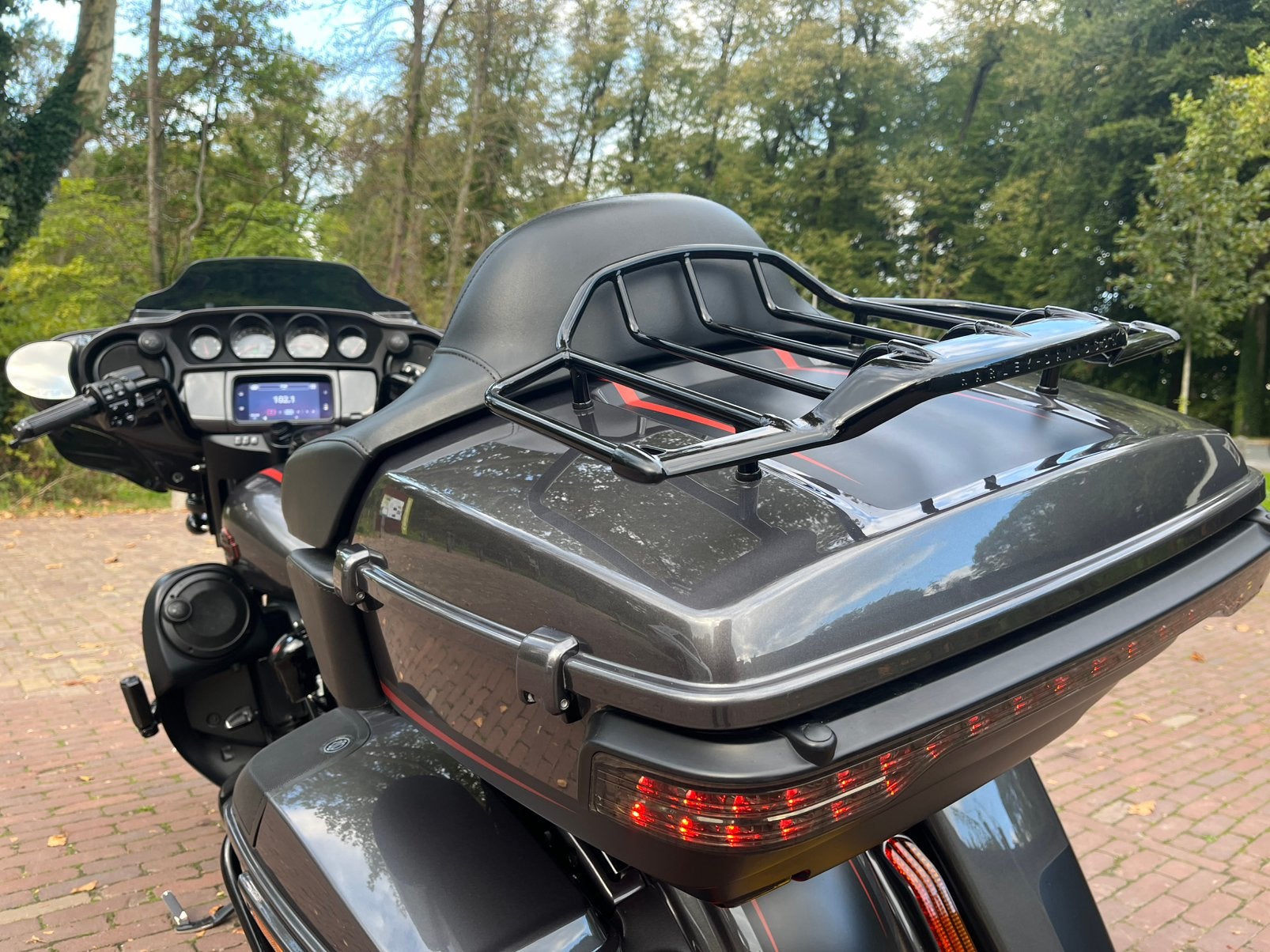 Harley Davidson Street Glide CVO tourpack koffer, Motoren, Accessoires | Koffers en Tassen, Ophalen of Verzenden