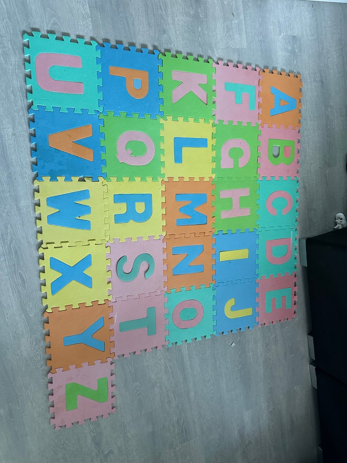 Alfabet Speelmat - Educatieve Puzzelmat voor Kinderen, Ophalen of Verzenden, Gebruikt, Speelkleed