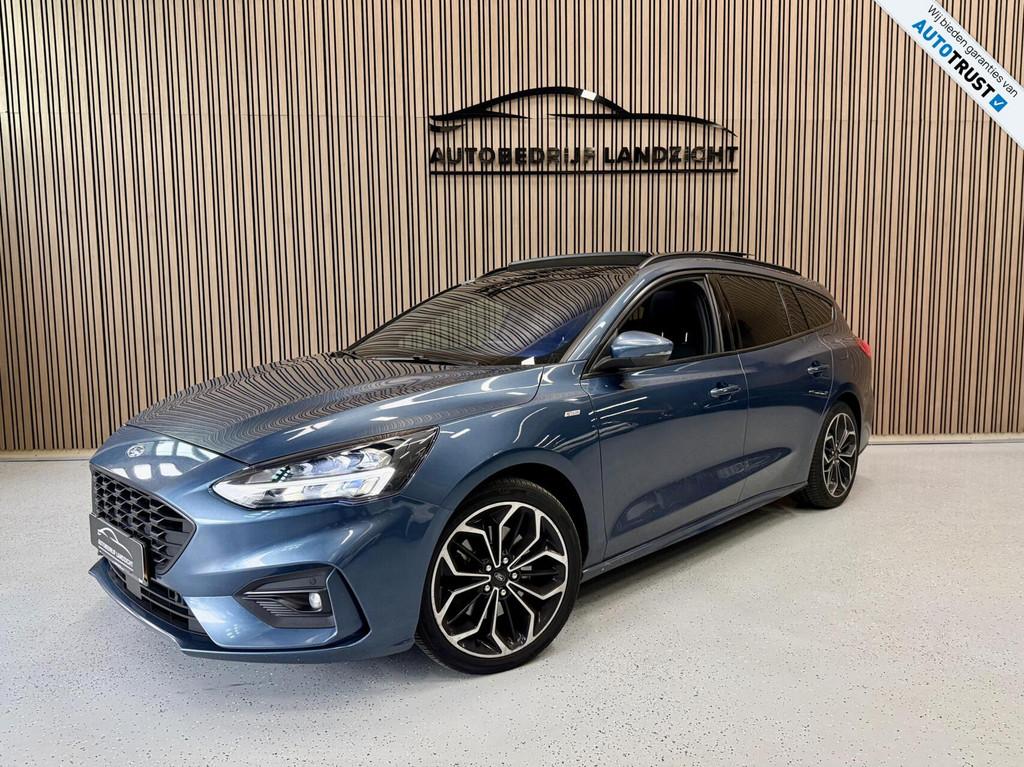 Ford Focus Wagon 1.5 EcoBoost ST Line | LED | Pano | 182 PK, Stof, 3 cilinders, Geïmporteerd, 1500 kg