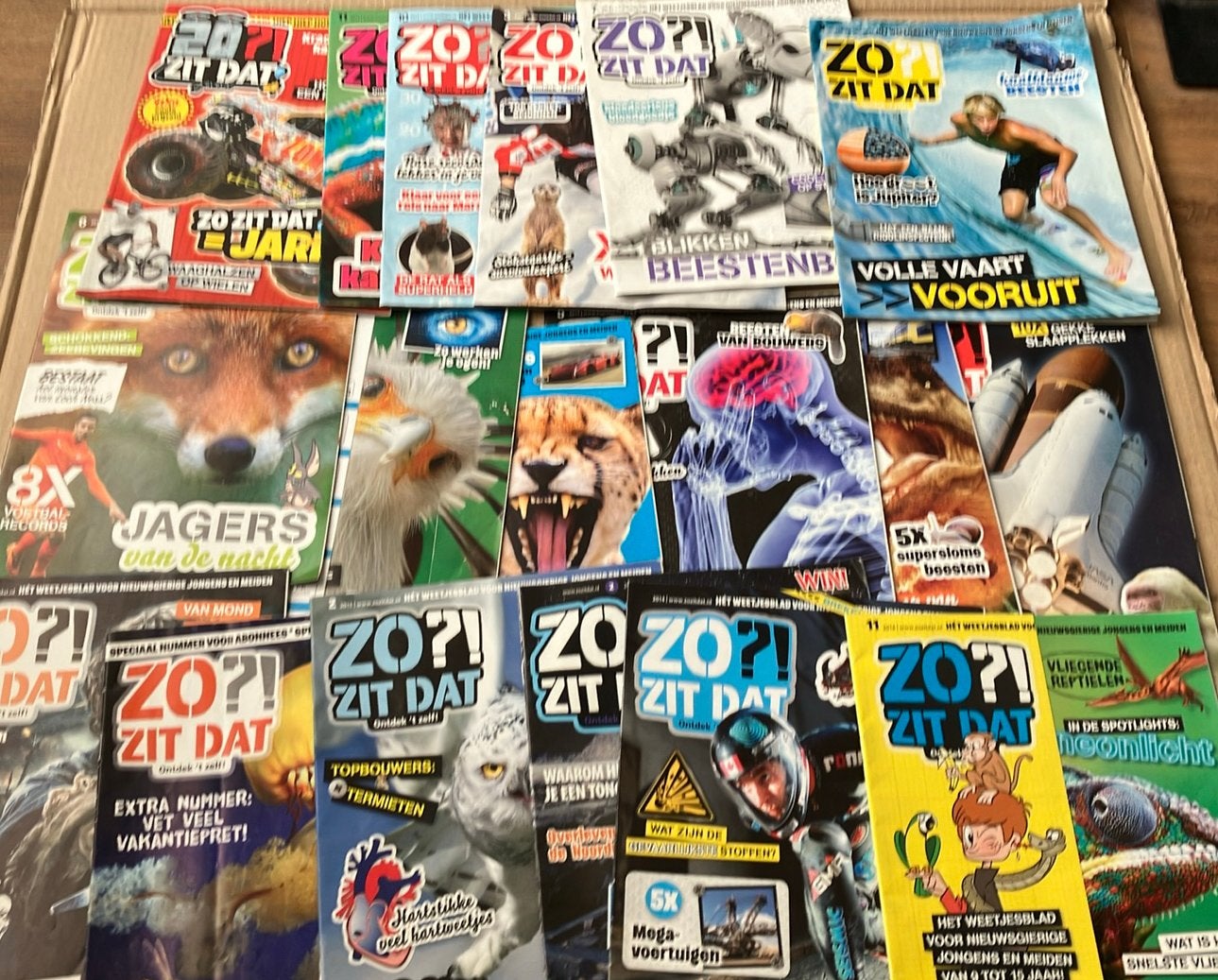 Zo Zit Dat Tijdschriften (18 stukken), Ophalen, Gelezen, Non-fictie