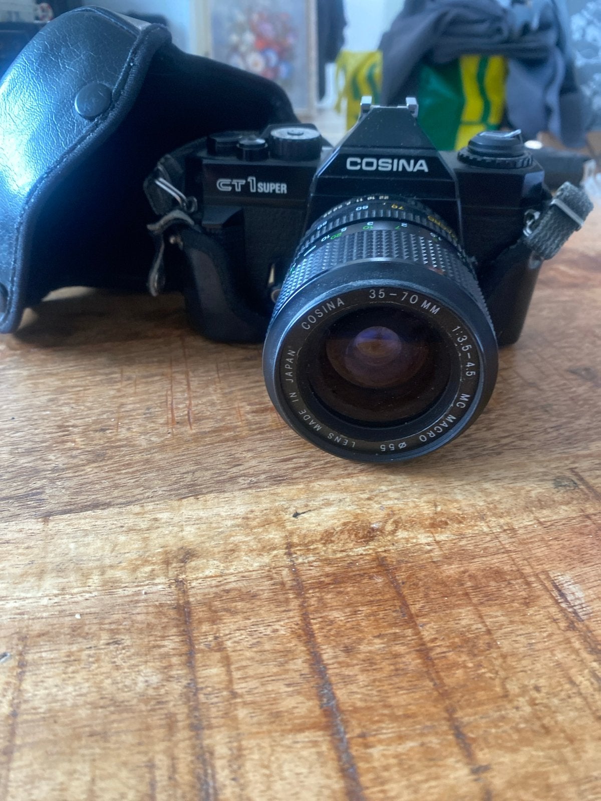 Cosina CT1 Super Spiegelreflexcamera met 35-70mm lens, Audio, Tv en Foto, Ophalen of Verzenden, Gebruikt, Spiegelreflex, Overige Merken