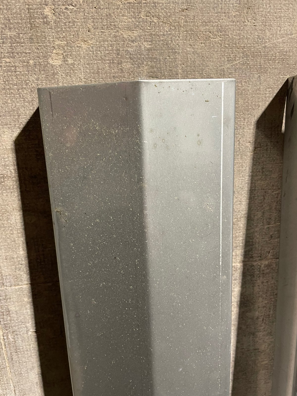 rvs afdekkap 172,5 x 9,5 cm 2 stuks, Ophalen, Zo goed als nieuw