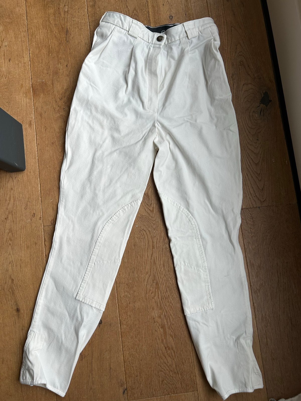 Wite rijbroek Equi-Theme maat 40, Met stretch, Gebruikt, Dressuur, Ophalen of Verzenden