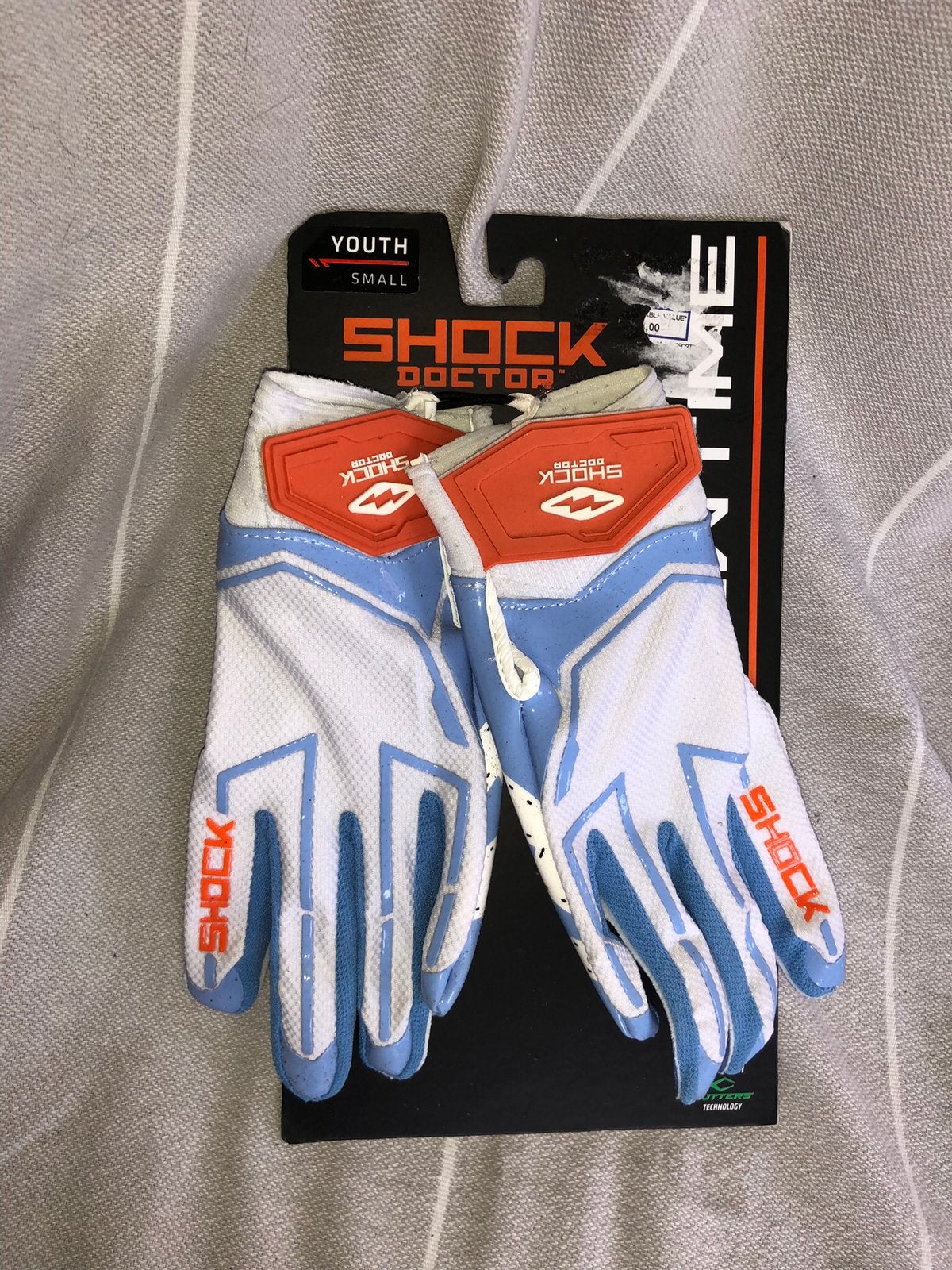 Gloves - ShockDoctor - Youth Small, Ophalen of Verzenden, Zo goed als nieuw, Voetbal