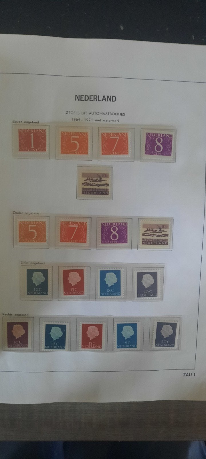 Combinaties PZB op albumbladen, Postzegels en Munten, Postzegels | Nederland, Ophalen of Verzenden