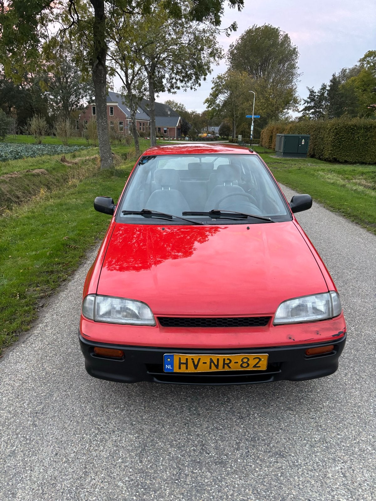Suzuki Swift 1.3 GLX AUT U9 1994 Rood, Auto's, 4 cilinders, Origineel Nederlands, 800 kg, Hatchback