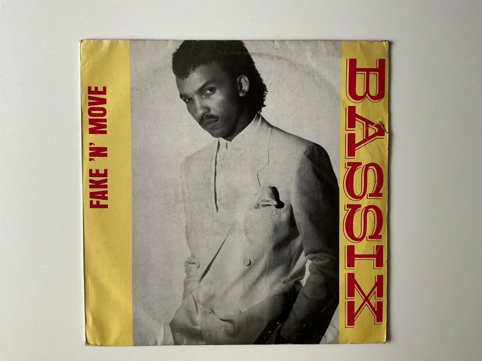 Bassix – Fake 'N' Move 12” disco electro, Cd's en Dvd's, Vinyl | Dance en House, Ophalen of Verzenden, Gebruikt