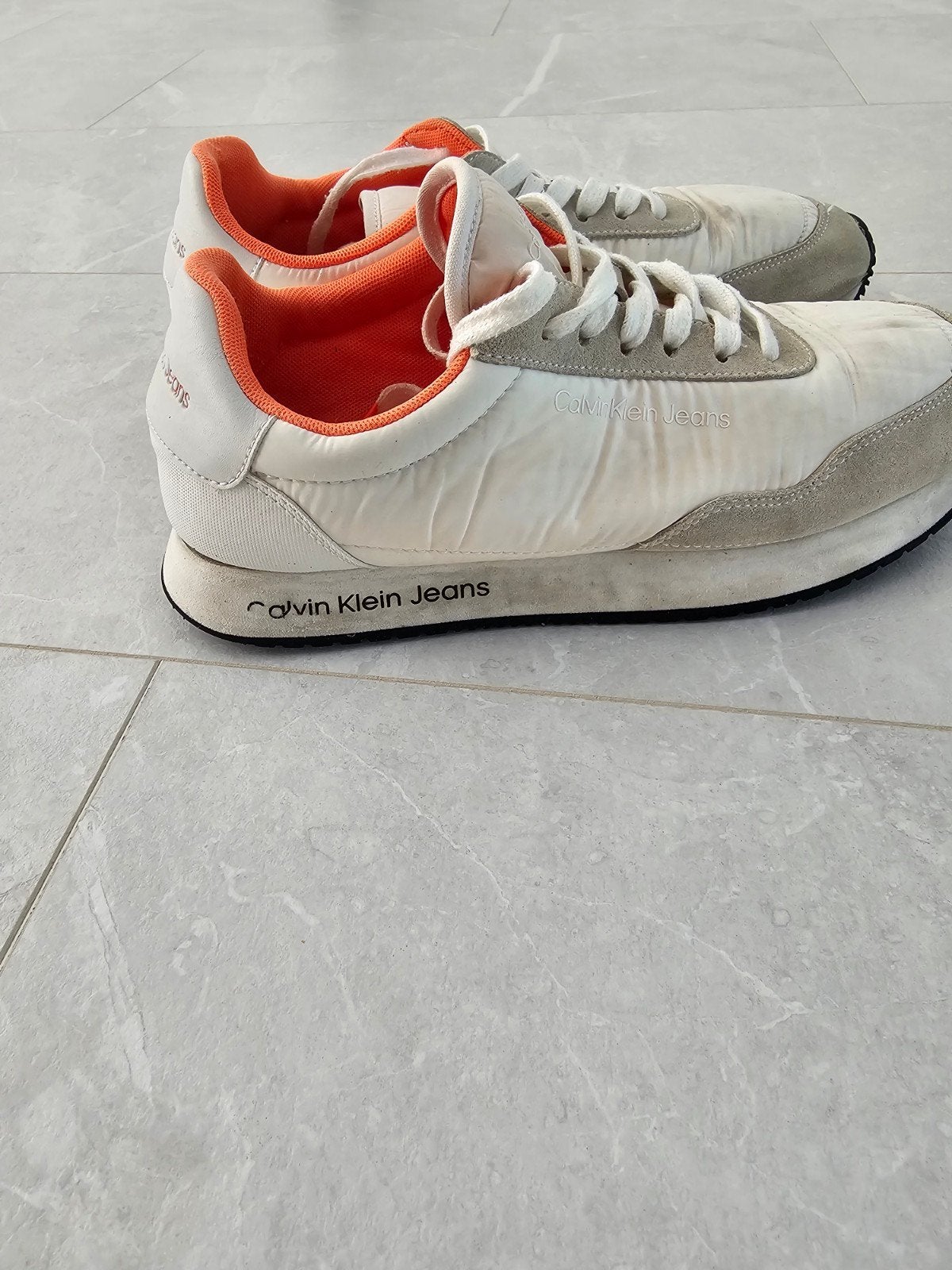 Calvin Klein Jeans sneakers - Maat 40, Wit, Ophalen of Verzenden, Sneakers of Gympen, Calvin Klein Jeans