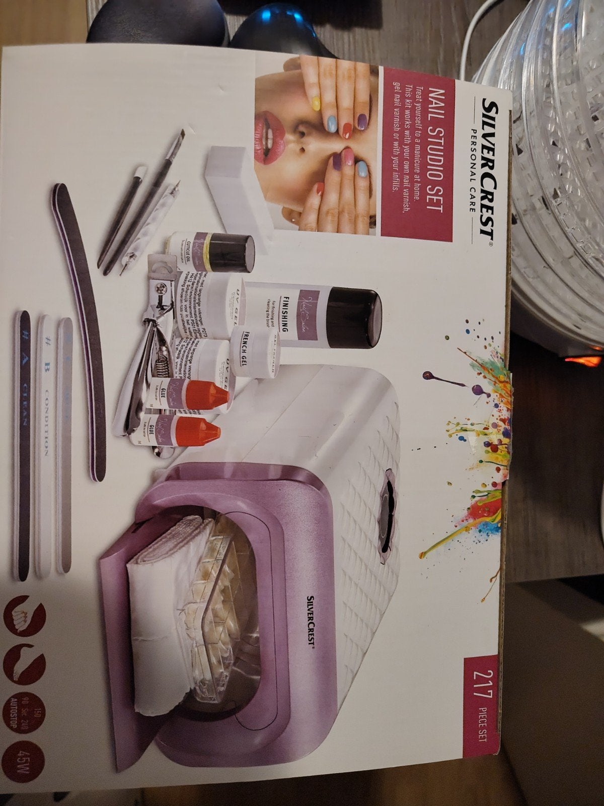 SilverCrest Nagelstudio Set - Compleet voor Thuis Manicure, Ophalen of Verzenden