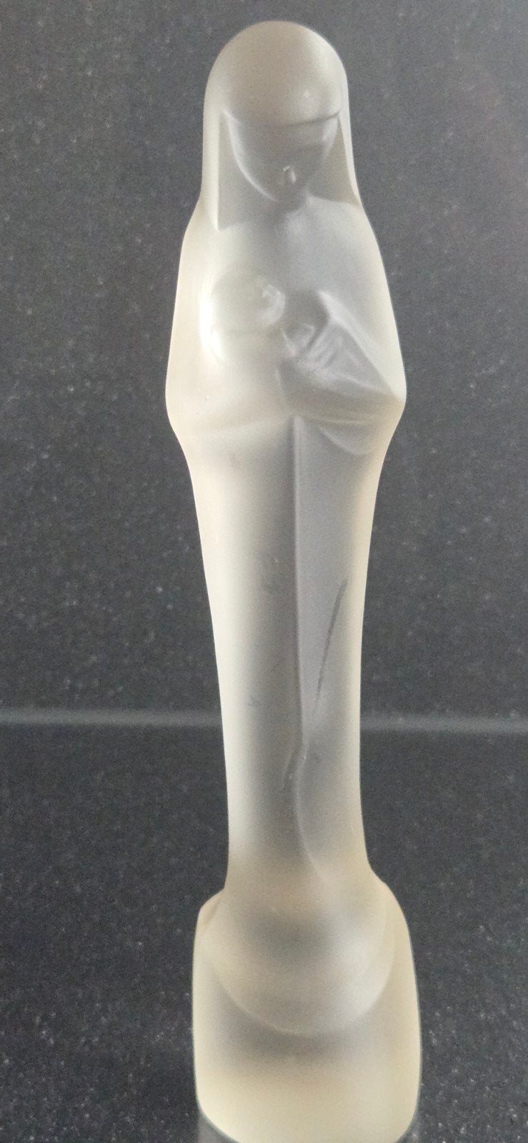 Madonna persglas van Stef Uiterwaal. Ism Royal Leerdam, Ophalen of Verzenden