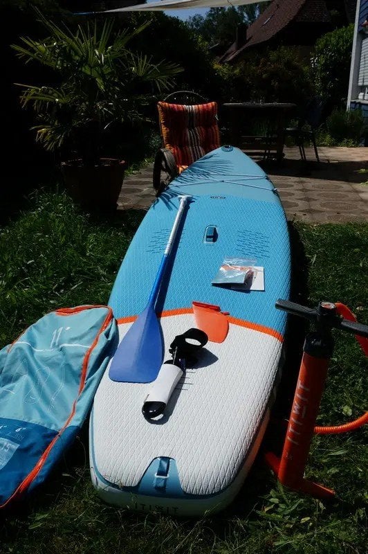 Decathlon Itiwit 11'0" Touring SUP/Kayak Set, Ophalen, Gebruikt