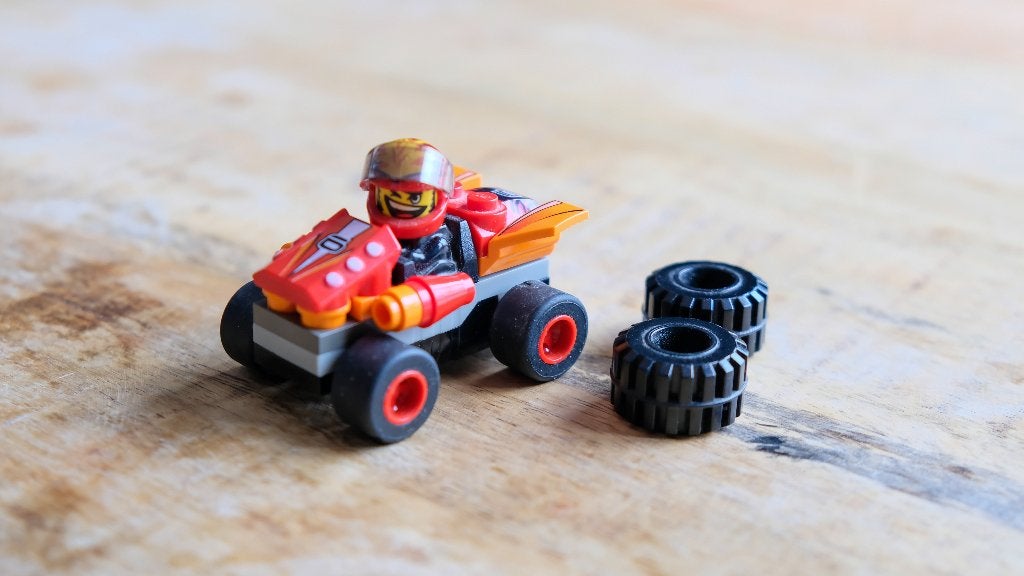 LEGO Racers 4582 Red Bullet, Gebruikt, Lego, Ophalen of Verzenden, Racers