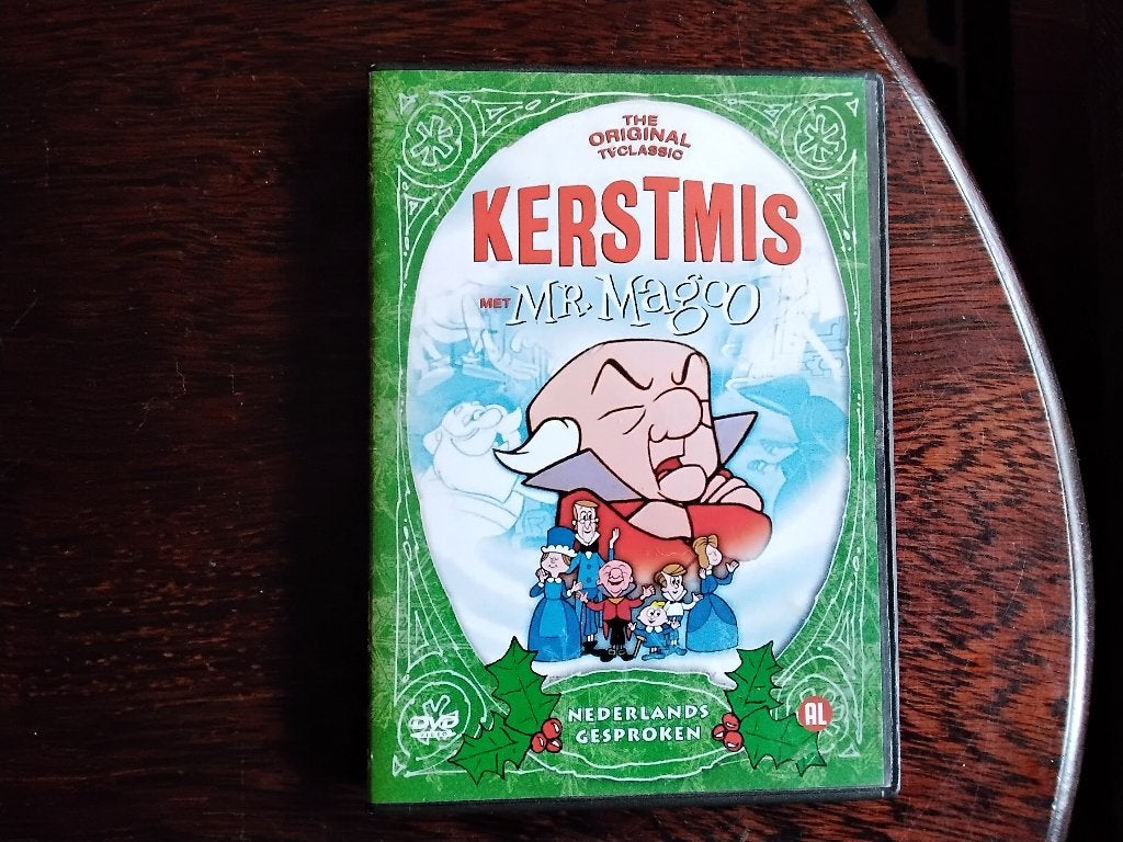 Kerstmis met mr magoo, origineel, Cd's en Dvd's, Avontuur, Alle leeftijden, Ophalen of Verzenden, Zo goed als nieuw