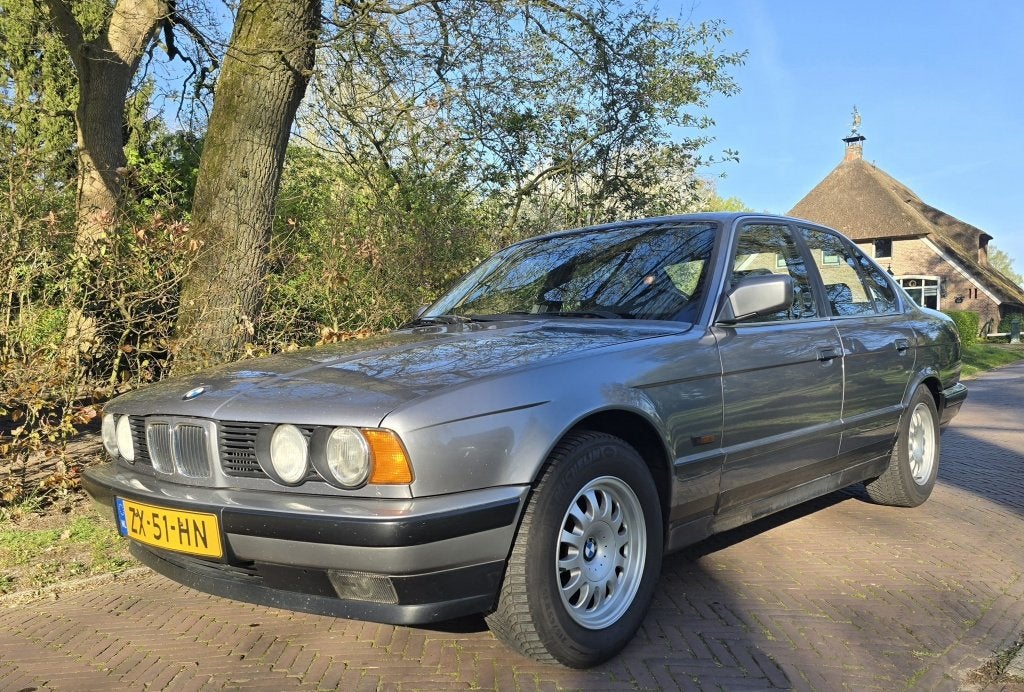 BMW 5 Serie 524td (bj 1991, automaat), Auto's, Automaat, 116 pk, Origineel Nederlands, Bedrijf