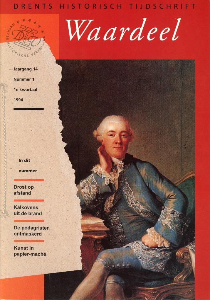 Waardeel. Drents Historisch Tijdschrift, Ophalen of Verzenden, Zo goed als nieuw