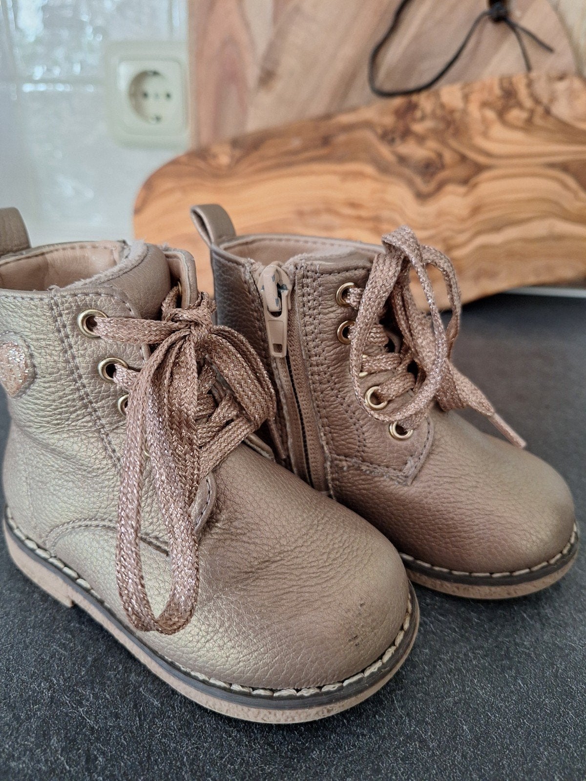 Mooie halfhoge schoenen maat 21 - zo goed als nieuw, Ophalen of Verzenden