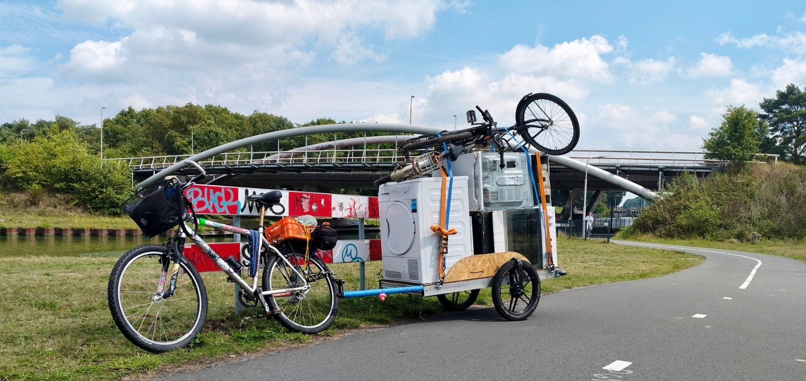 fietsende oud ijzer boer Ijzer(gezocht), Ophalen, Gebruikt, 250 mm of meer