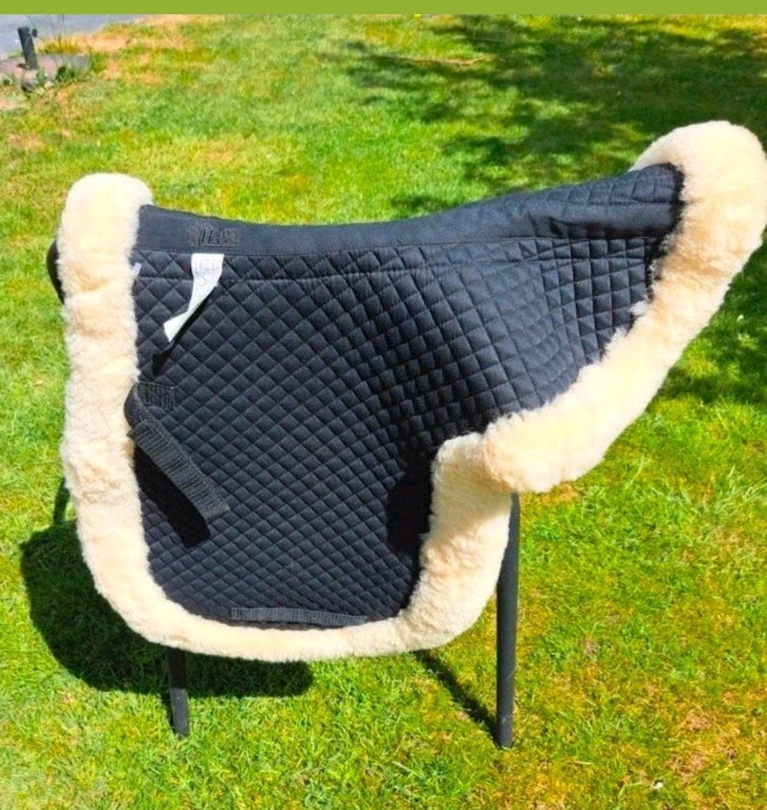 Merinowollen schapenvacht dekje full, Dieren en Toebehoren, Paarden en Pony's | Dekens en Dekjes, Full (L), BR, Ruggengraat vrij