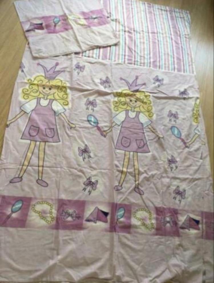 Dekbedovertrek dekbed overtrek lila fashion meisje, Gebruikt, Meisje, Ophalen of Verzenden, Paars