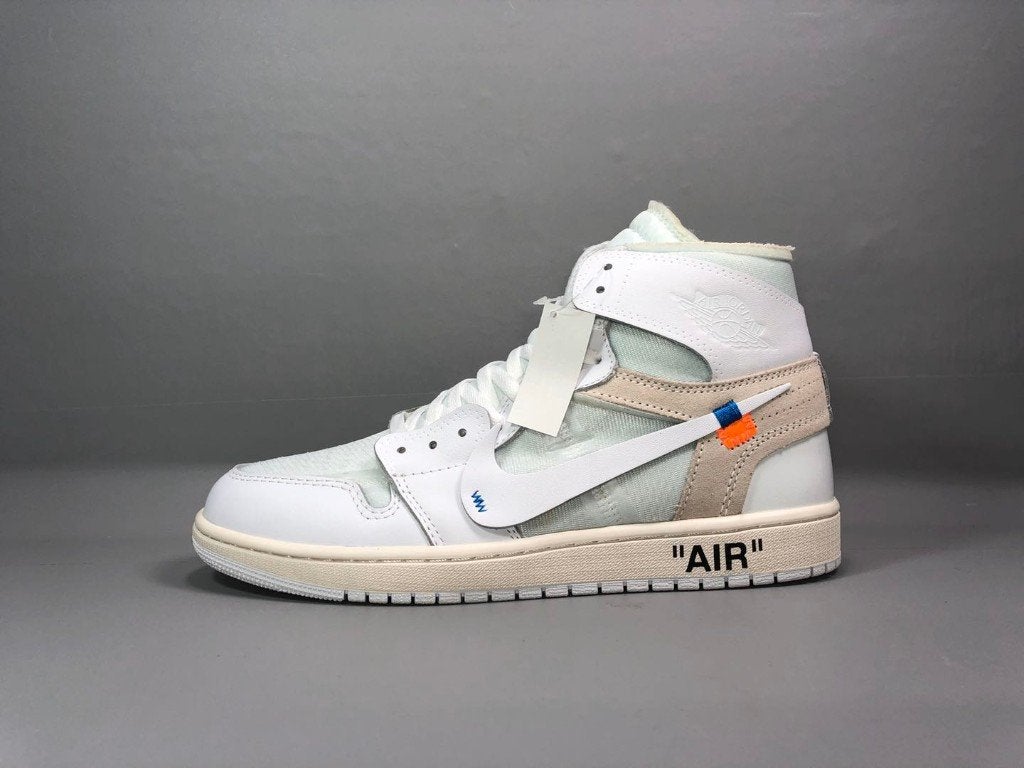 Jordan 1 Retro High | Off-White White, Wit, Nieuw, Ophalen of Verzenden, Sneakers of Gympen