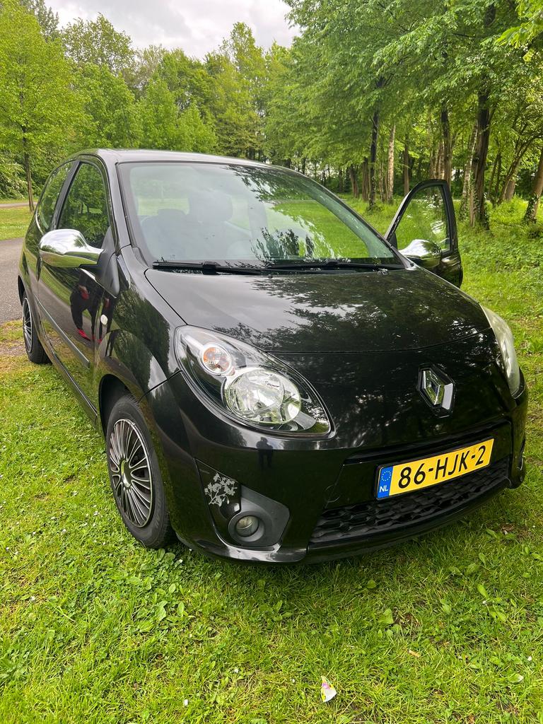 Renault Twingo 1.1 2008 Zwart, Auto's, Voorwielaandrijving, Twingo, 31 €/maand, 4 cilinders