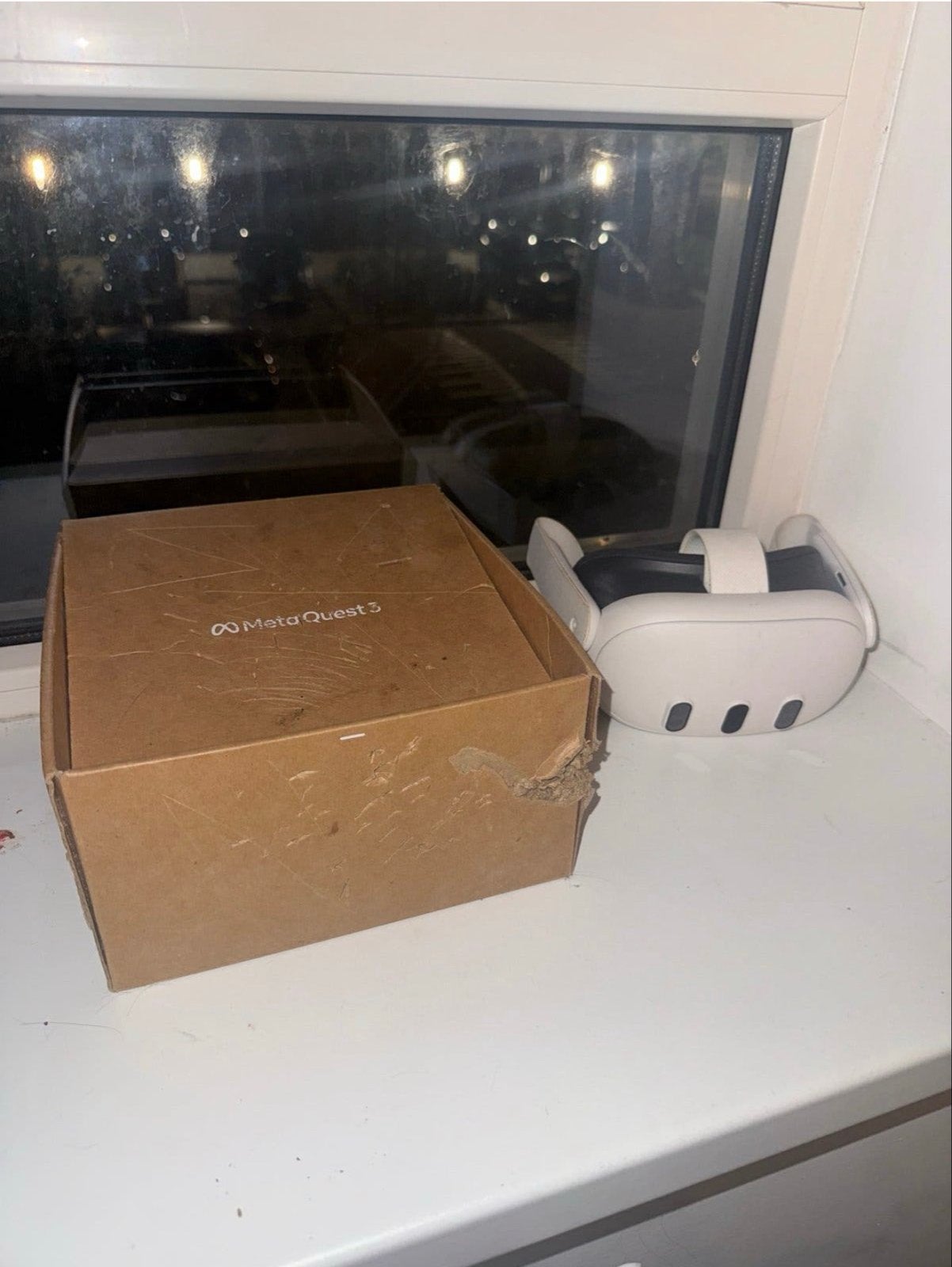 Meta Quest 3 met doos en controllers - Zo goed als nieuw, Ophalen, Zo goed als nieuw, VR-bril, Overige platformen