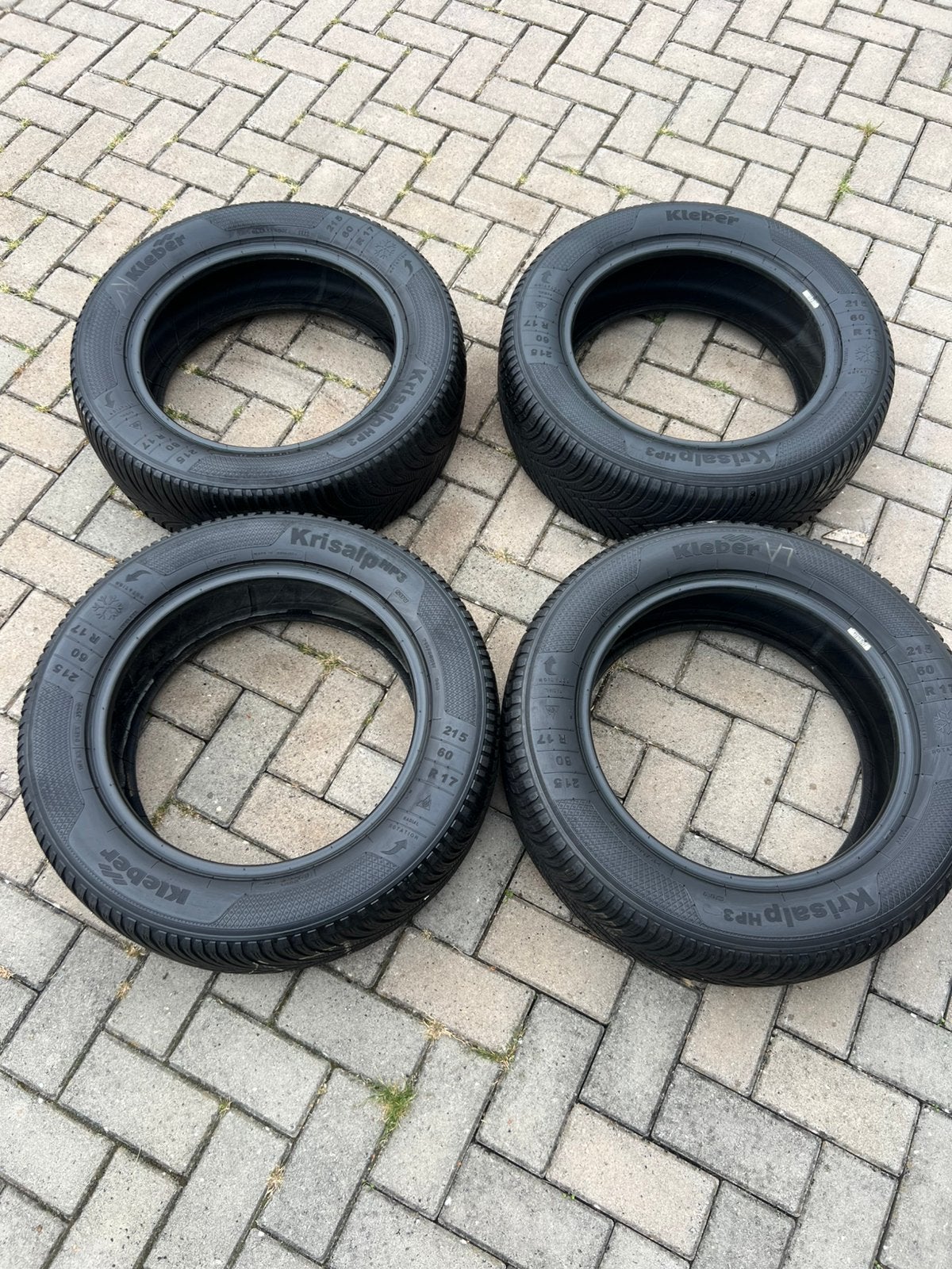 215/60R17 winterbanden Kleber 7mm, Ophalen of Verzenden