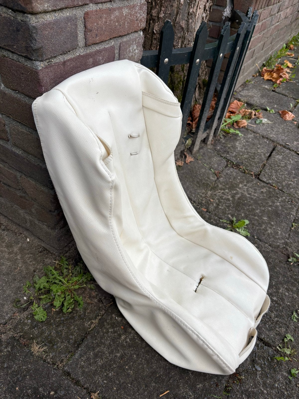 Comfortabel zitje voor bakfiets, Ophalen, Gebruikt