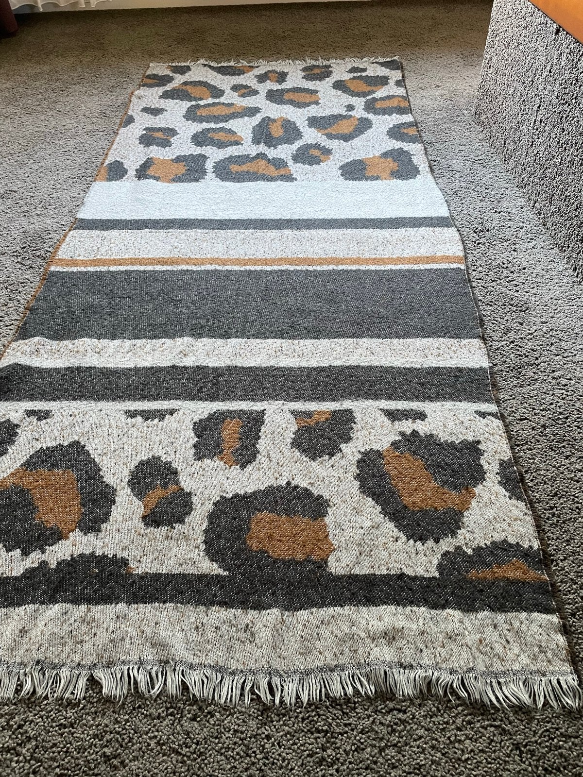Vero Moda warme sjaal met luipaardprint - 80x190cm, Ophalen of Verzenden, Gedragen, Sjaal