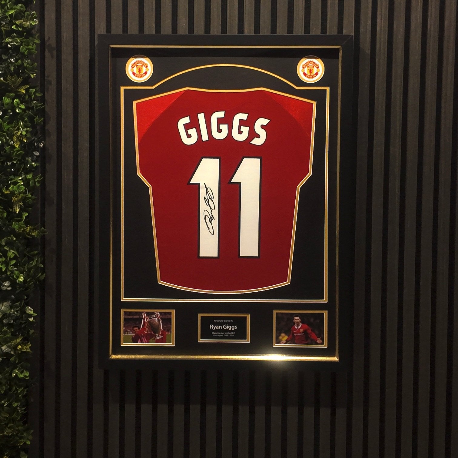 Ryan Giggs gesigneerd shirt Manchester United ingelijst COA, Verzenden, Nieuw